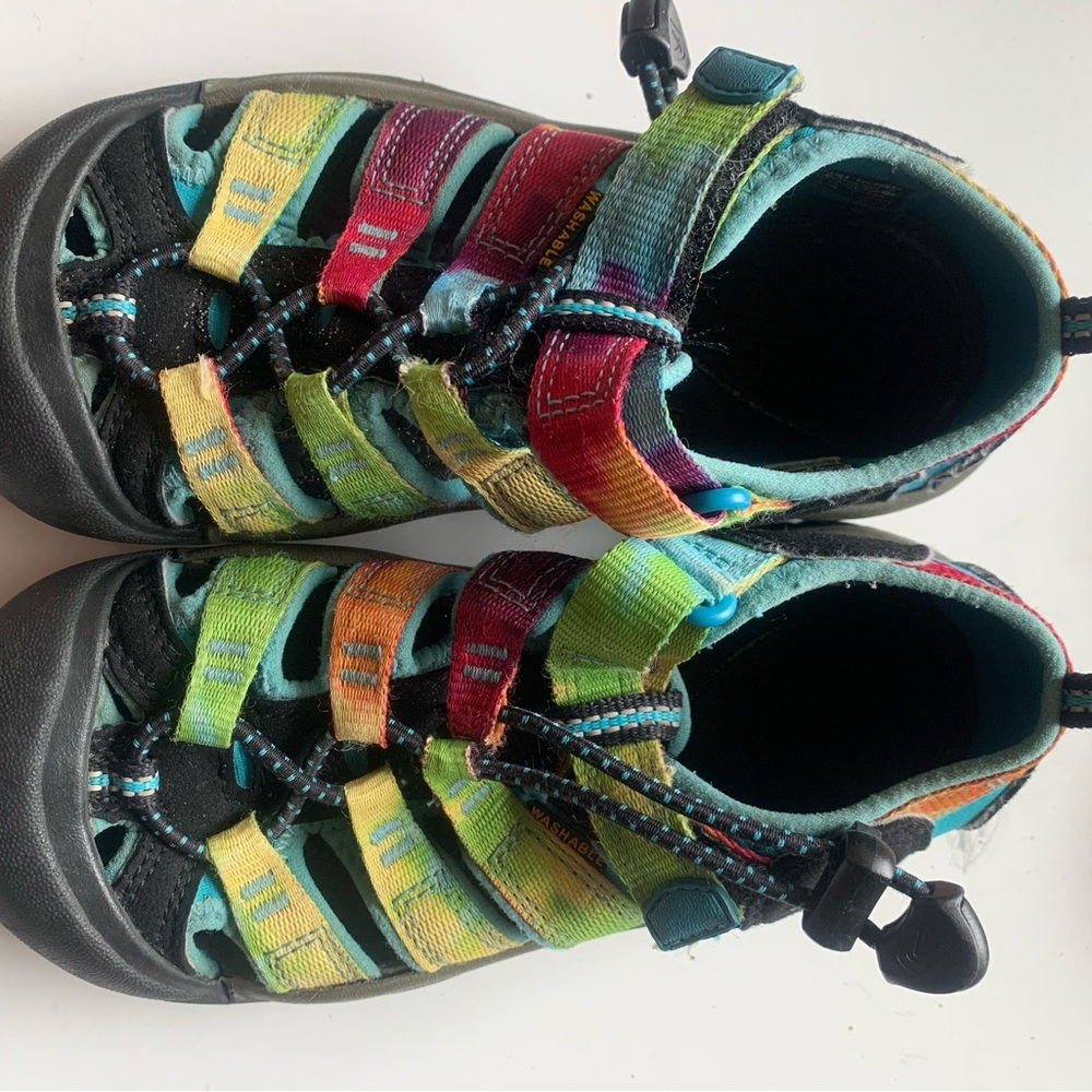 Rainbow Tie Dye Keens